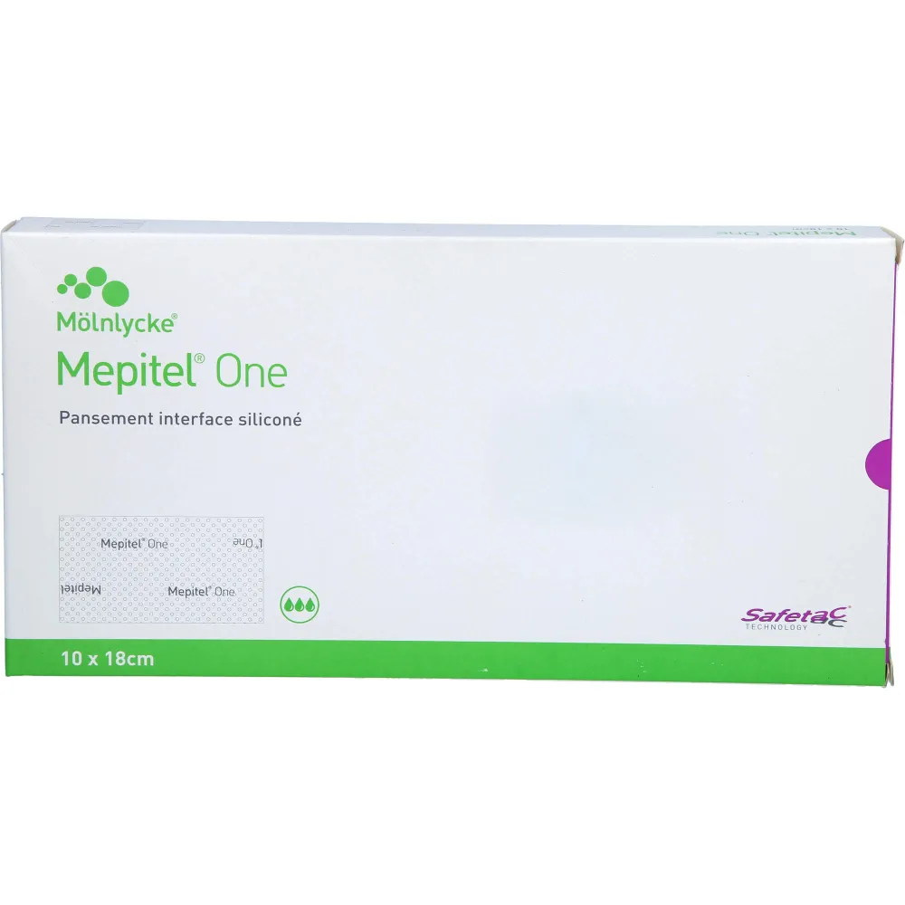 Mepitel One 10x18 cm Silikon Netzverband 10 St