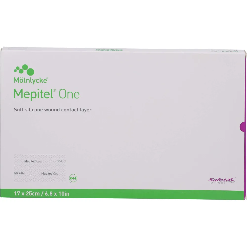 Mepitel One 17x25 cm Silikon Netzverband 5 St