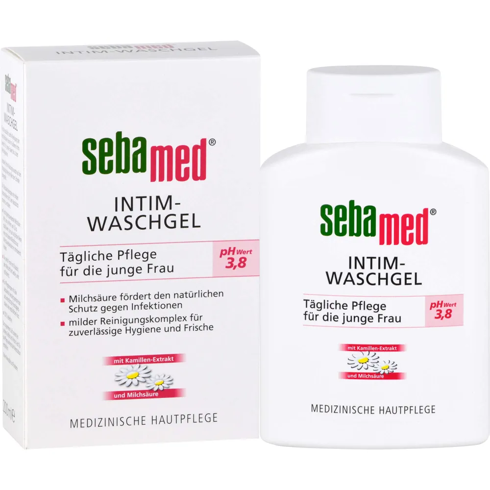 Sebamed Intim Waschgel pH 3,8 für die junge Frau 200 ml