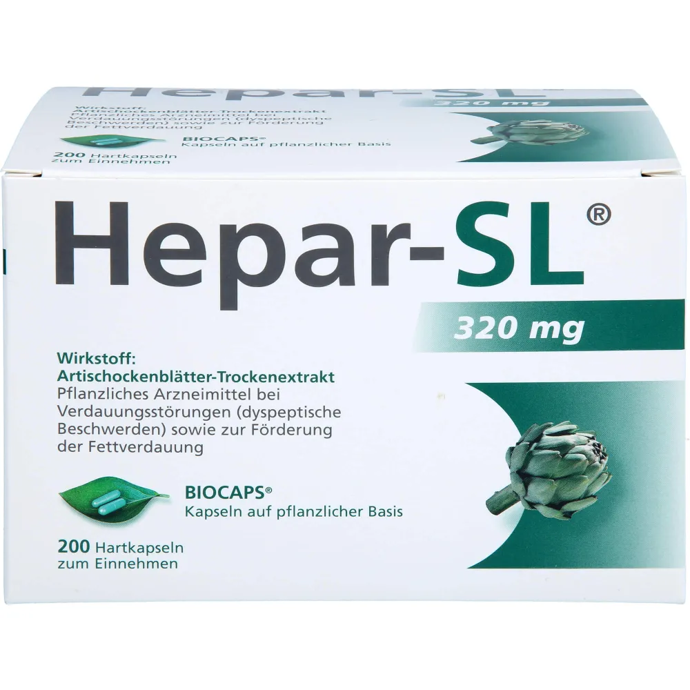 Hepar-Sl 320 mg Hartkapseln 200 St