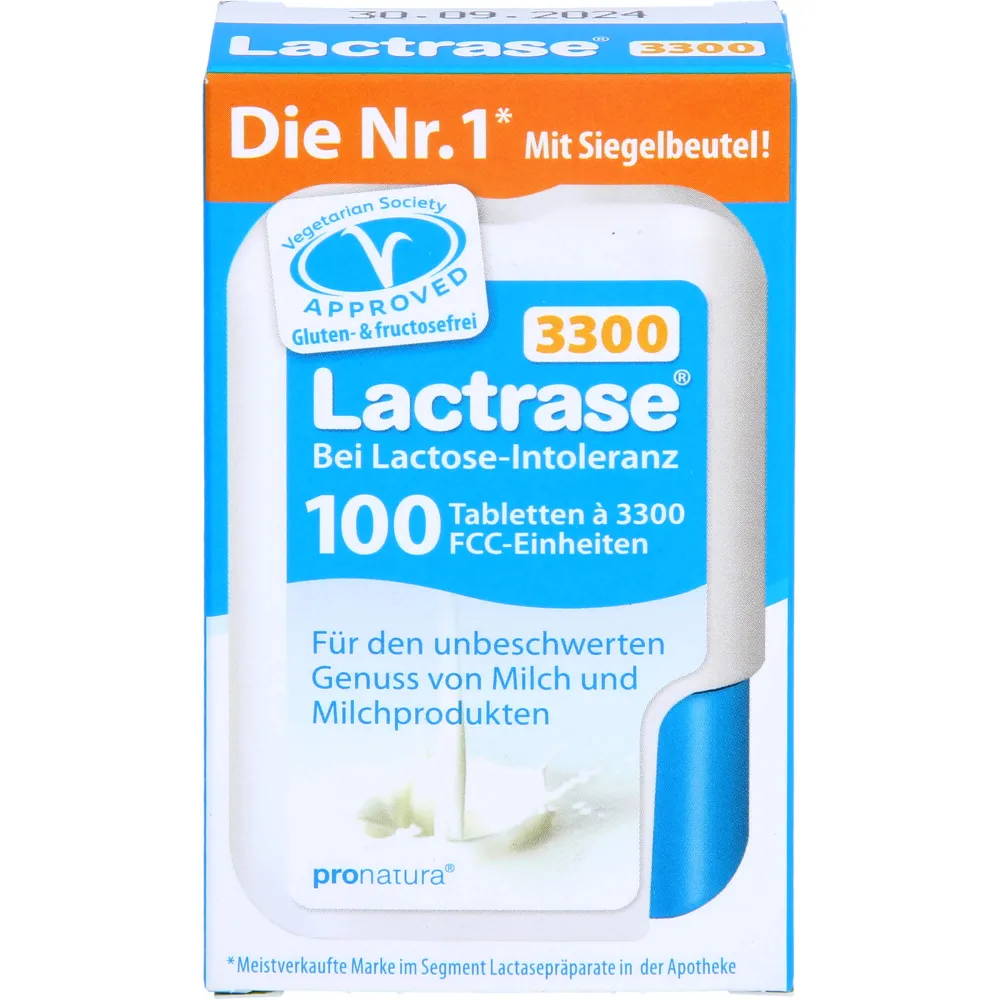 Lactrase 3.300 Fcc Tabletten im Klickspender 100 St