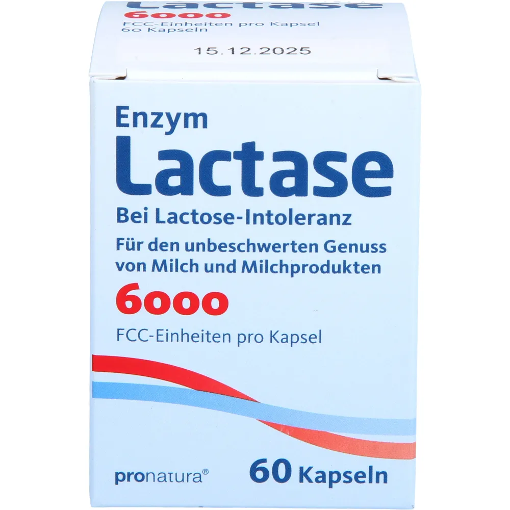 Lactase 6.000 Fcc Kapseln 60 St