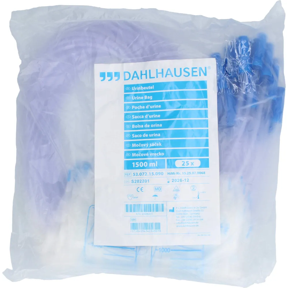 Urinbeutel unsteril 1,5 l 25 St