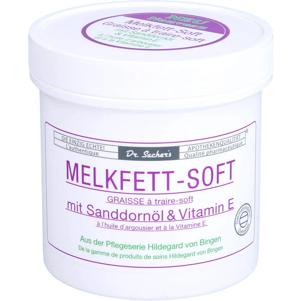 Melkfett Soft mit Sanddornöl & Vitamin E 250 ml