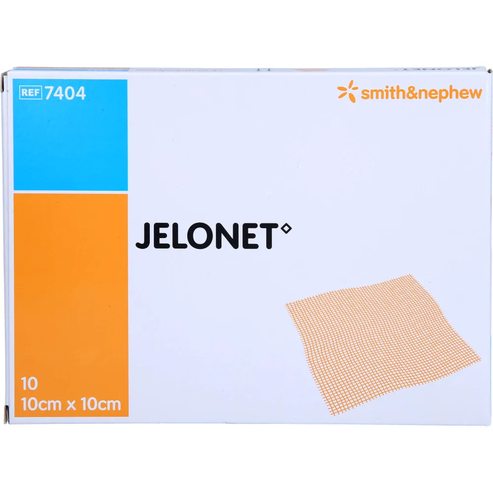 Jelonet Paraffingaze 10x10 cm steril 10 St