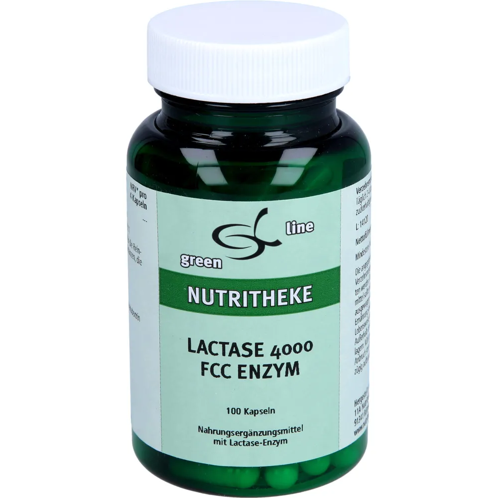 Lactase 4.000 Fcc Enzym Kapseln 100 St