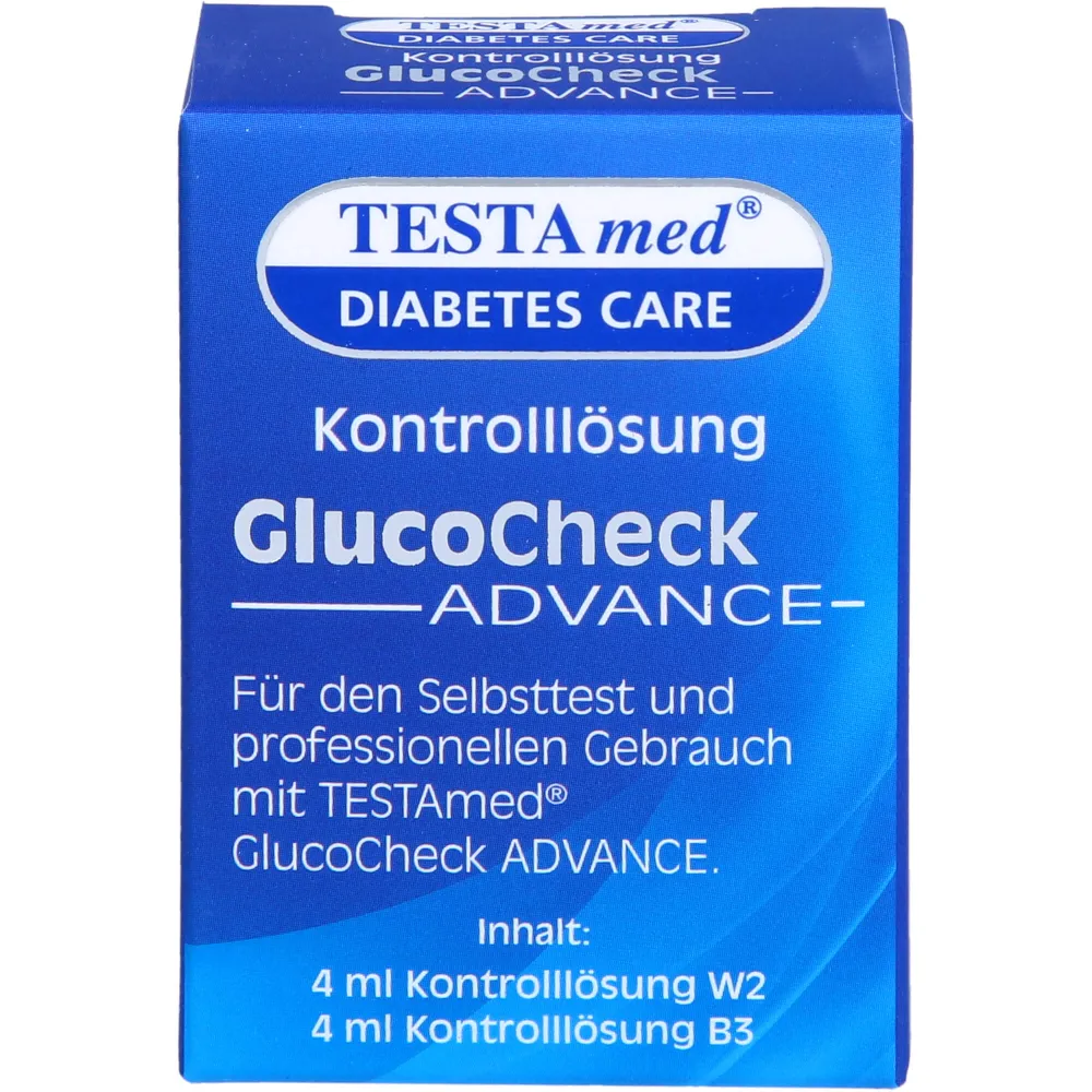 Testamed GlucoCheck Advance Kontrolllösung 4 ml