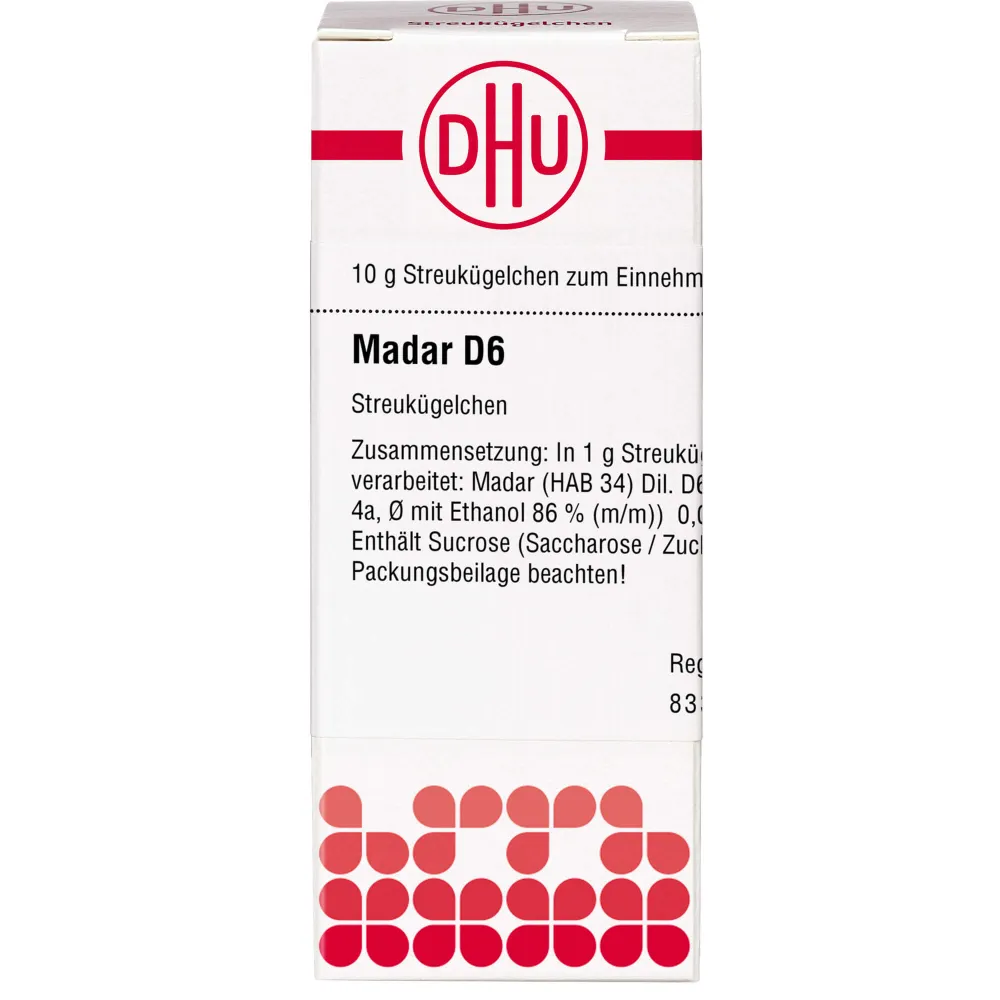 Madar D 6 Globuli 10 g
