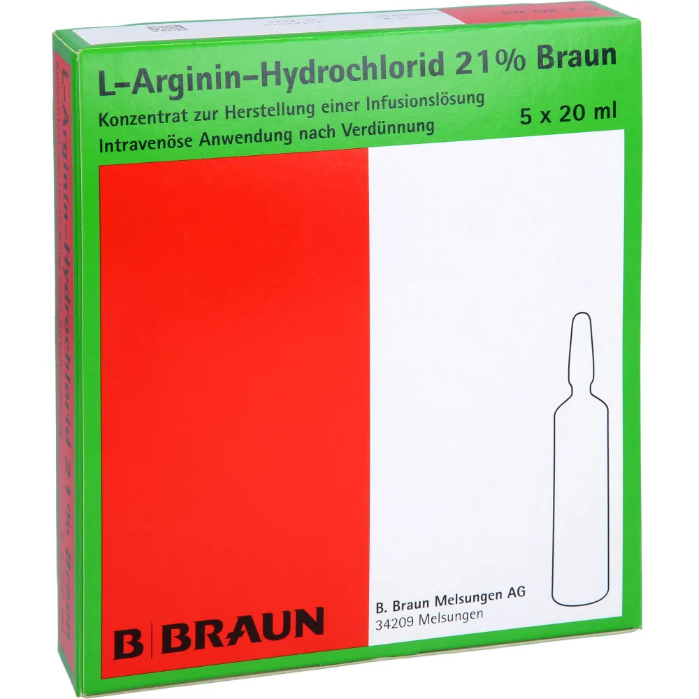 L-Arginin-Hydrochlorid 21% Elek.-Konz.Inf.-L. 100 ml