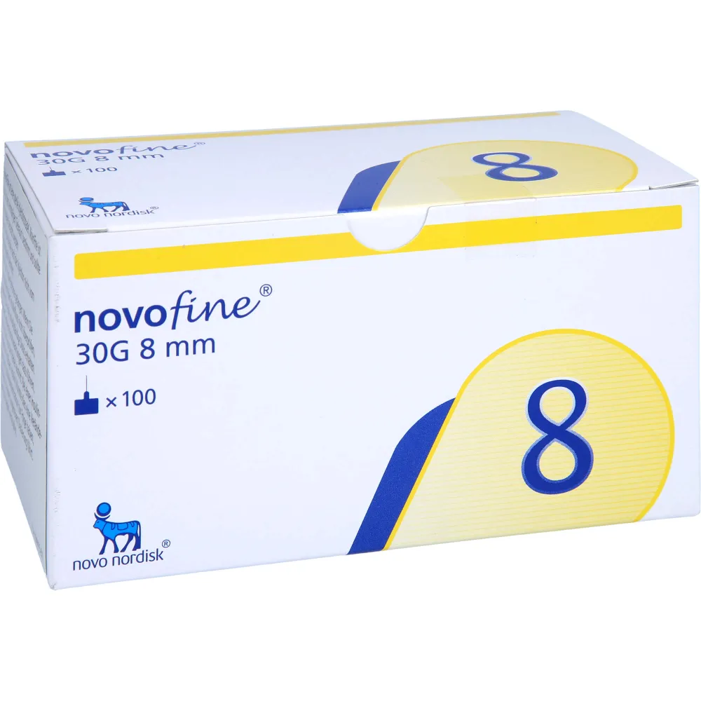 Novofine Nadeln 30 G 8 mm 100 St