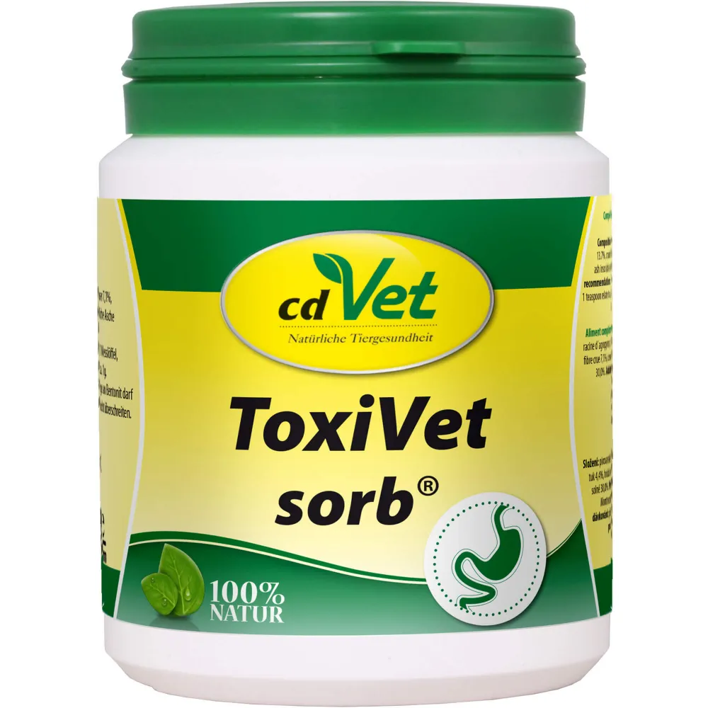Toxivet sorb Pulver f.Hunde 150 g