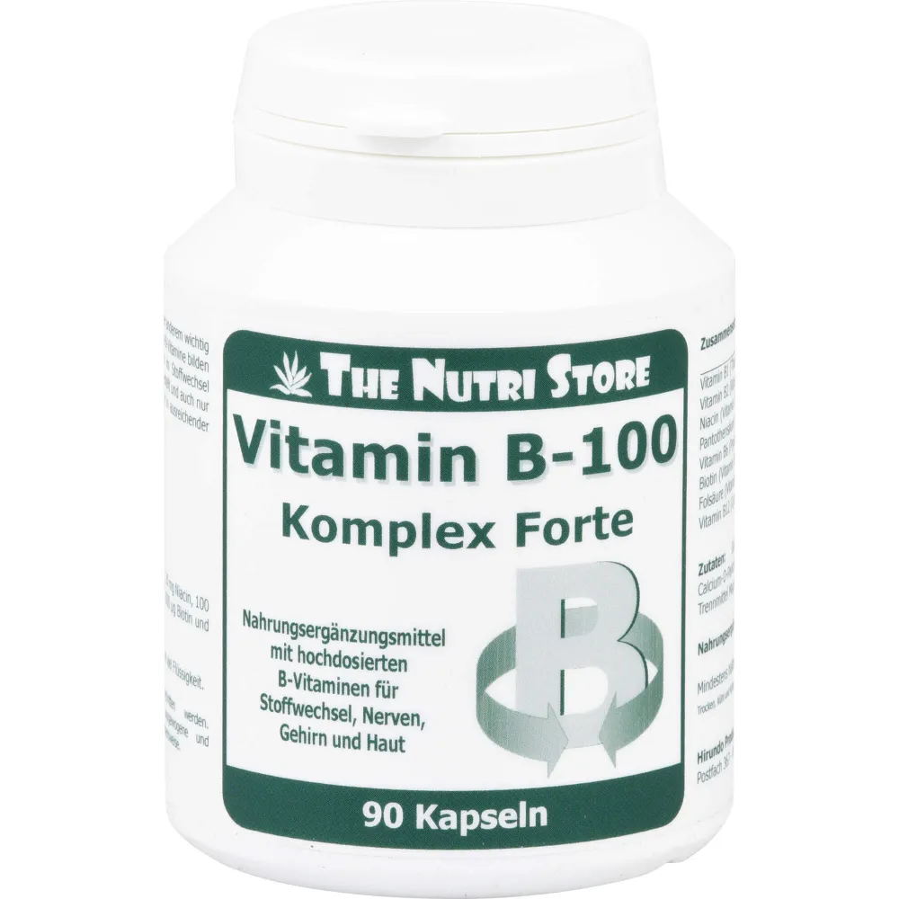 Vitamin B 100 Komplex forte Kapseln 90 St