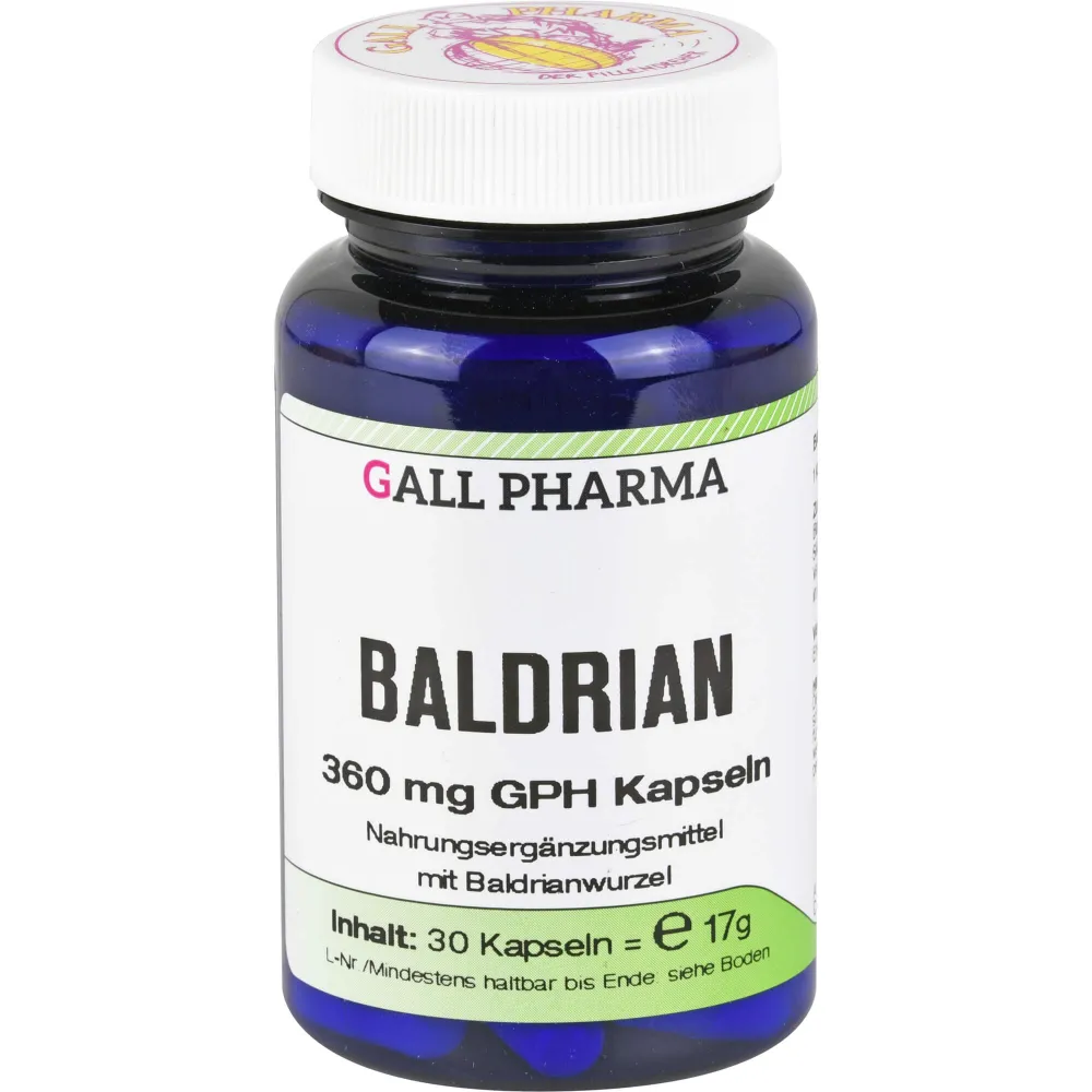 Baldrian 360 mg Gph Kapseln 30 St