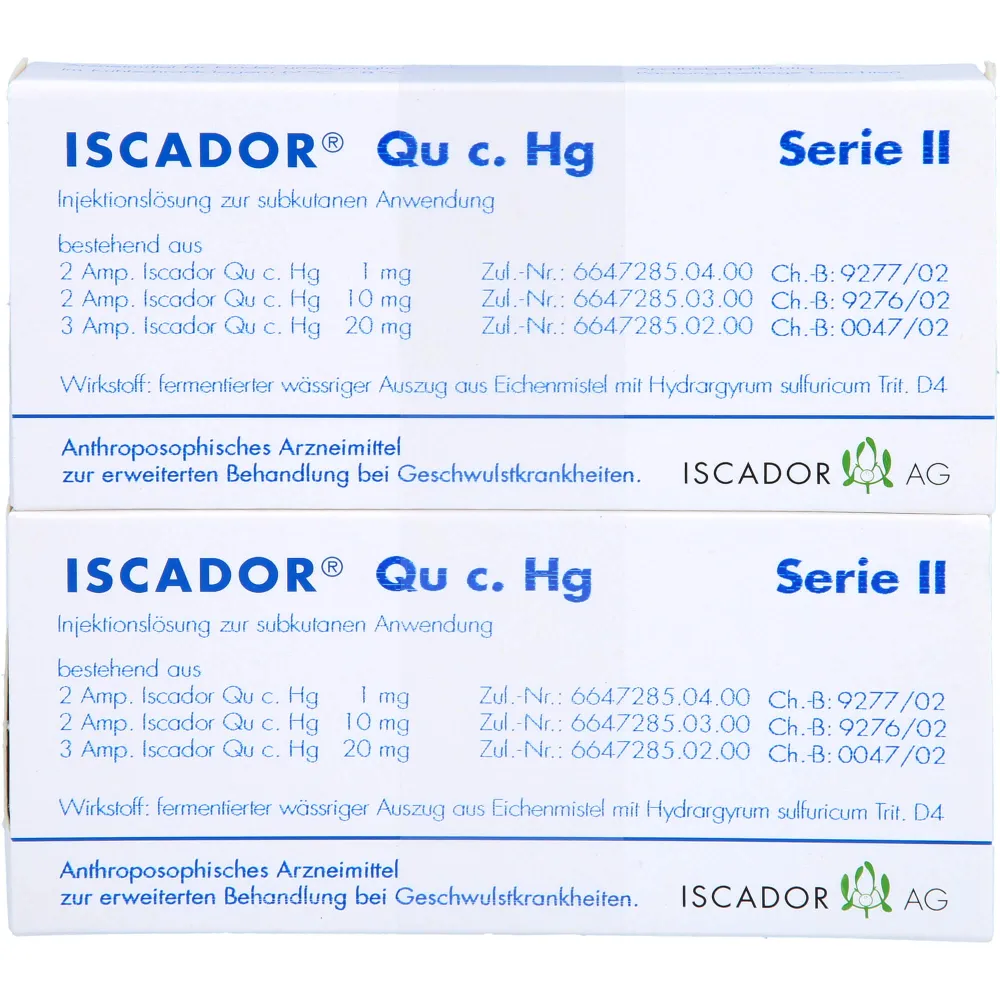 Iscador Qu c.Hg Serie Ii Injektionslösung 14 ml