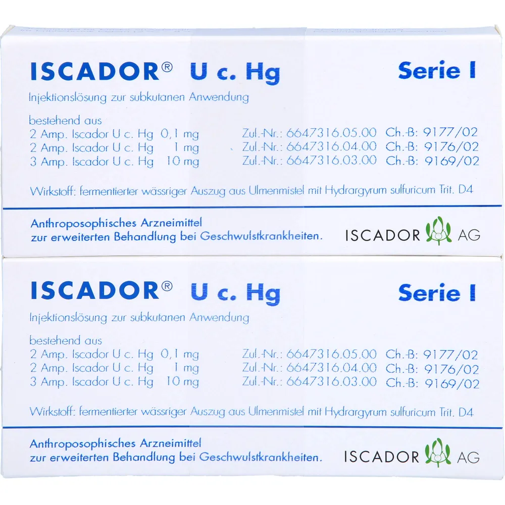 Iscador U c.Hg Serie I Injektionslösung 14 ml