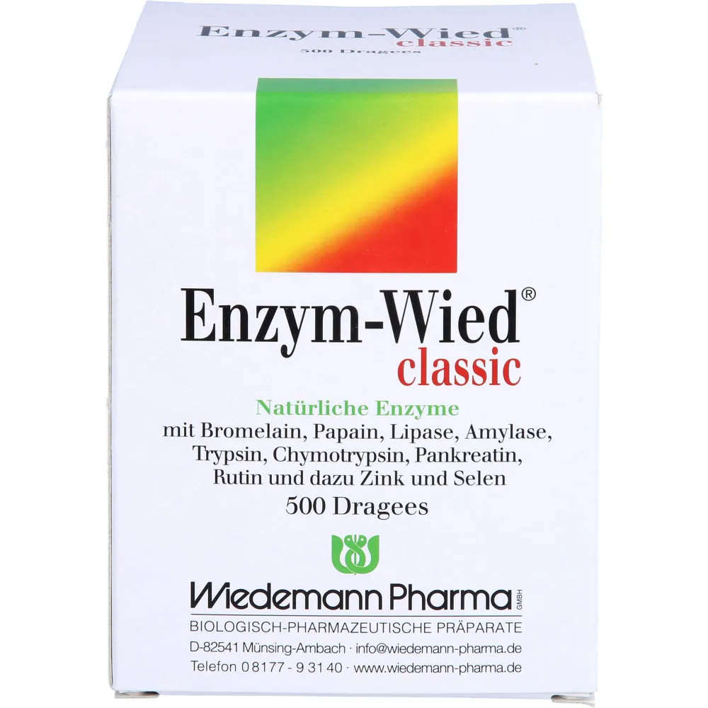 Enzym Wied classic Dragees 500 St