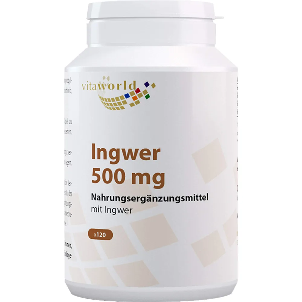Ingwer Kapseln 500 mg 120 St