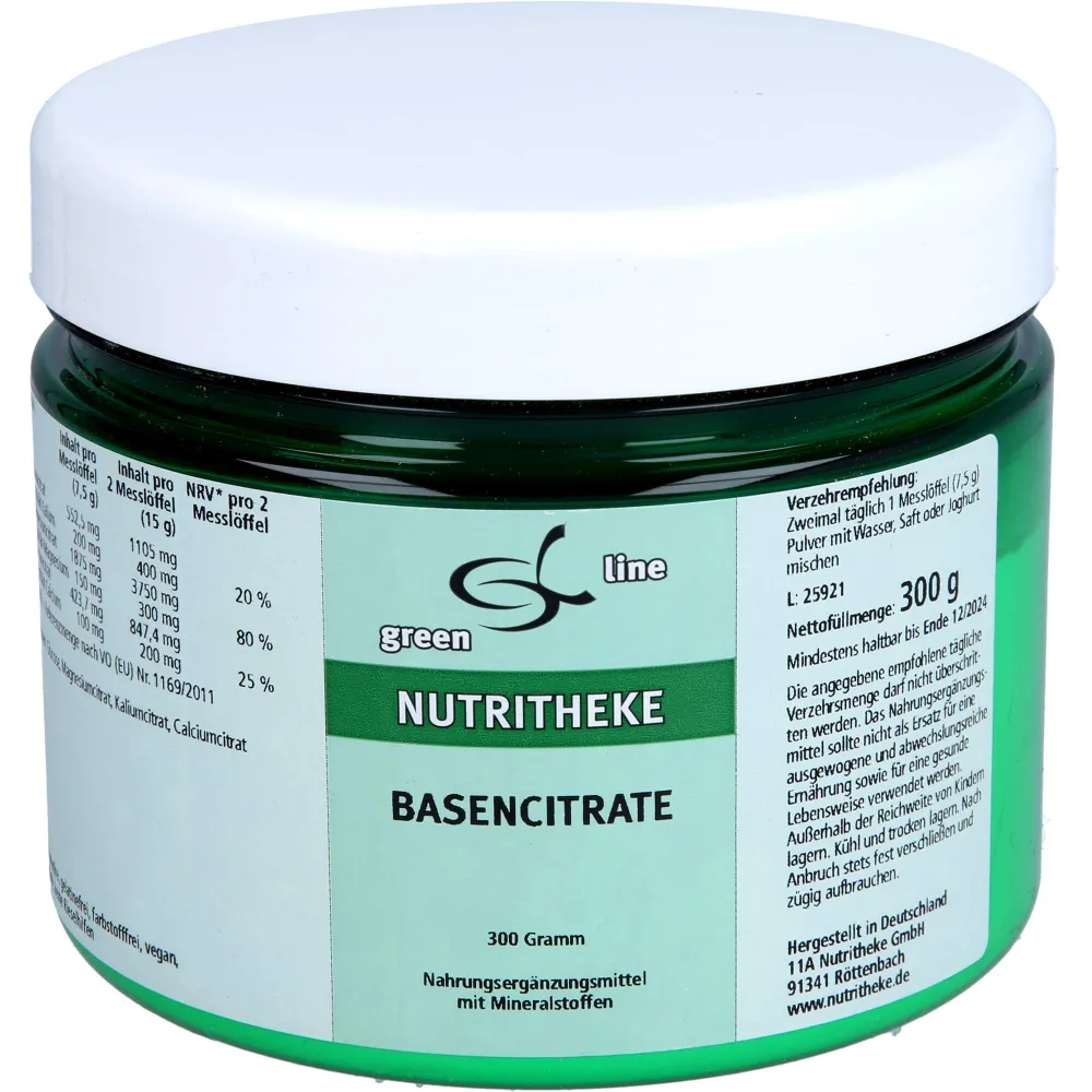 Basen Citrate Pulver 300 g