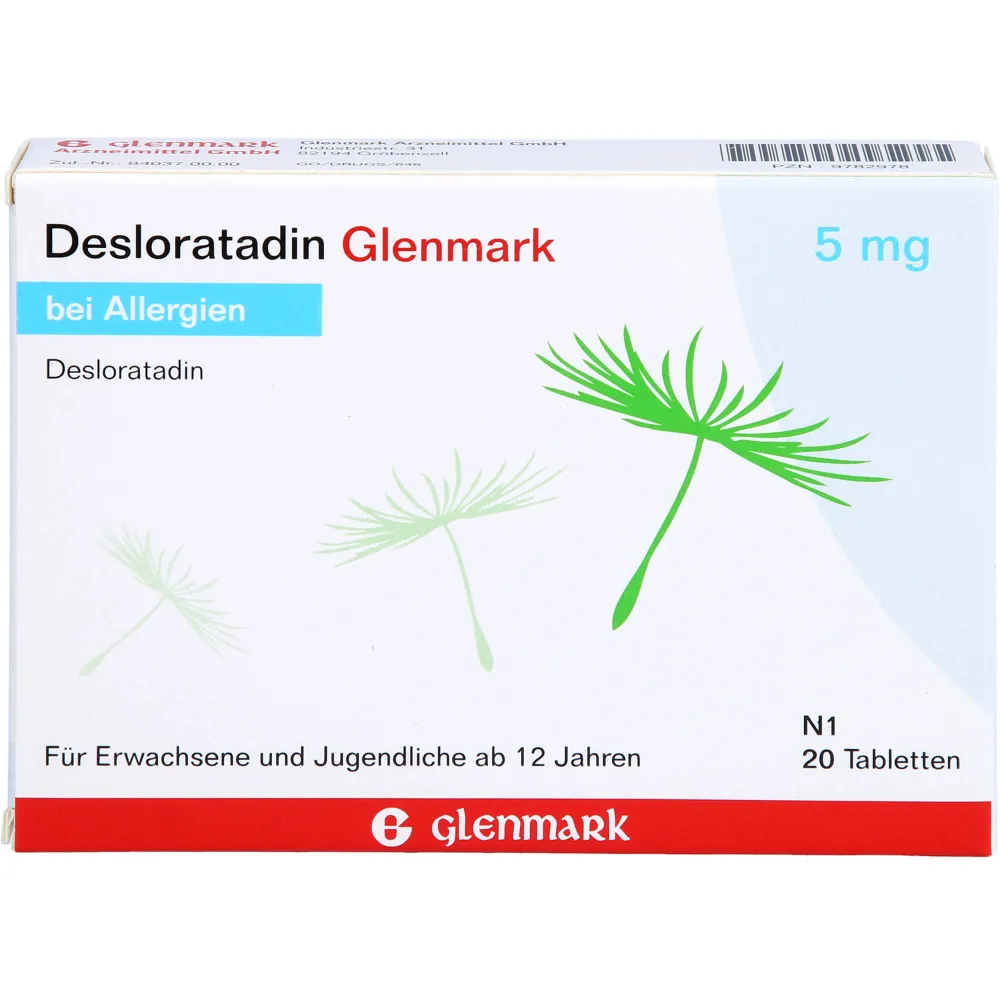 Desloratadin Glenmark 5 mg Tabletten 20 St