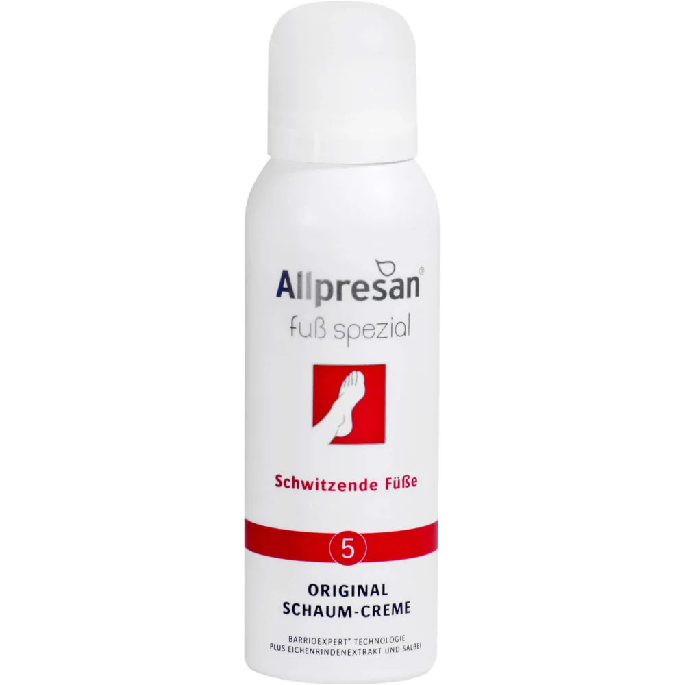 Allpresan Fuß spezial Nr.5 schwitzende Füße Schaum 125 ml
