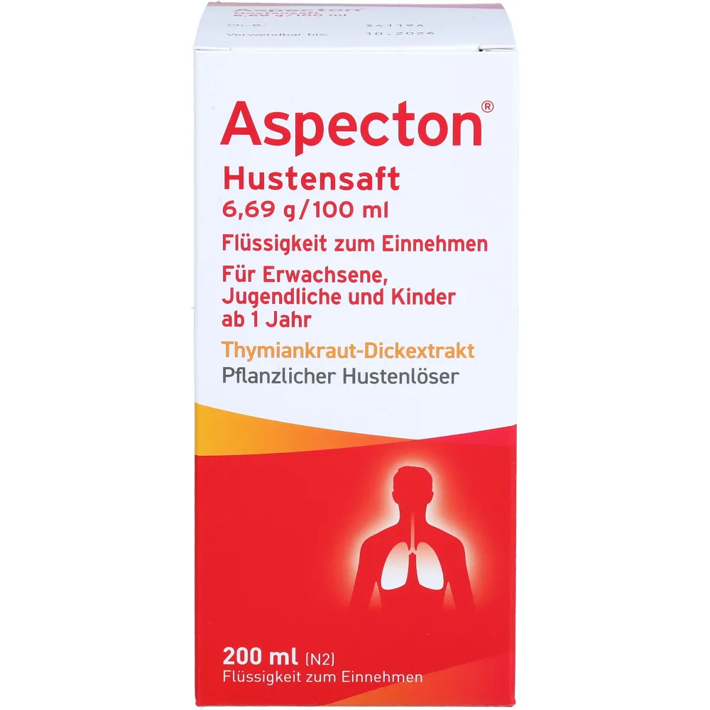Aspecton Hustensaft 200 ml