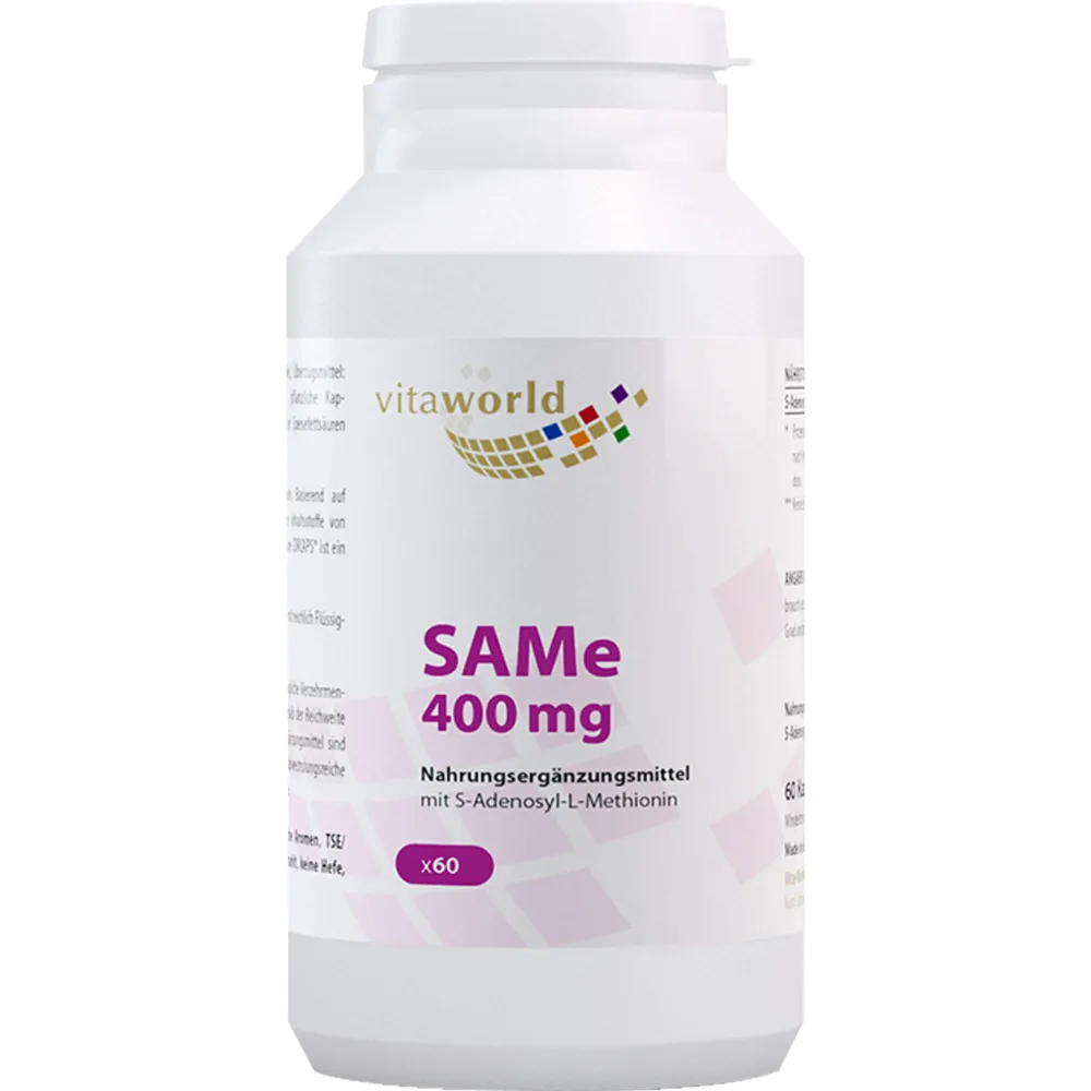 Same 400 mg S-Adenosylmethionin Kapseln 60 St