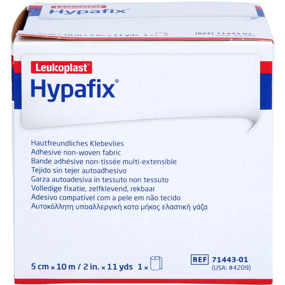 Hypafix Klebevlies hypoallergen 5 cmx10 m 1 St