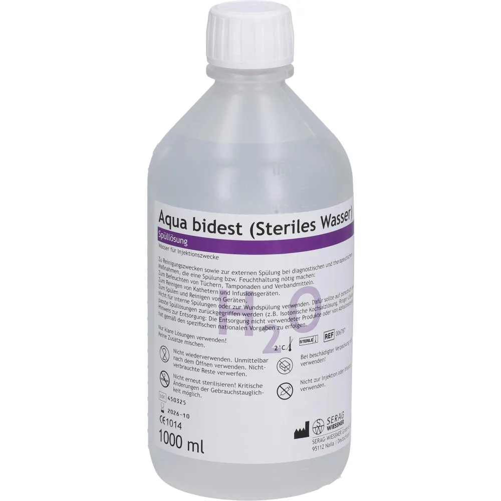 Aqua Bidest Spüllösung 6000 ml