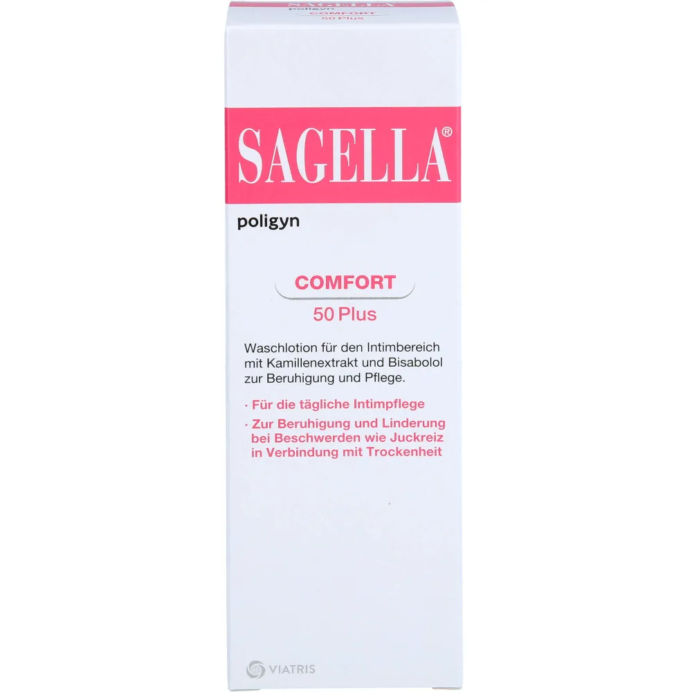 Sagella poligyn Intimwaschlotion für Frauen 50+ 250 ml