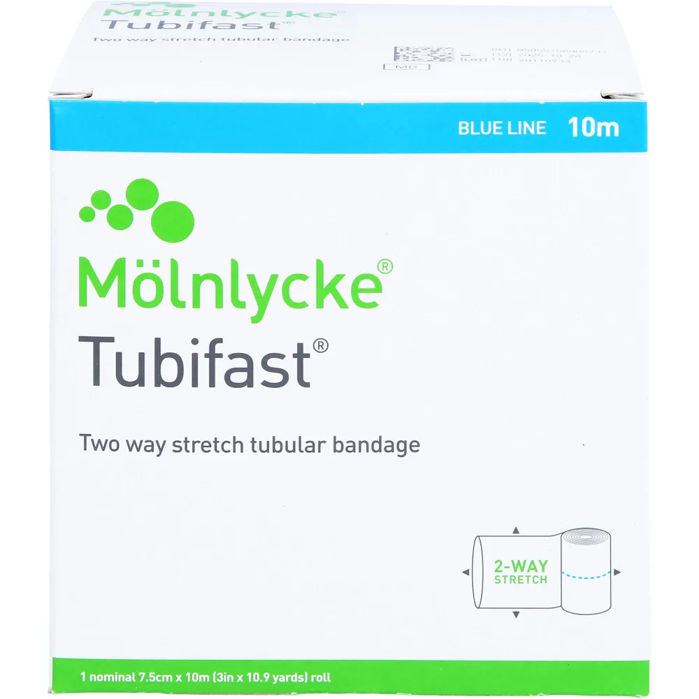 Tubifast 2-Way Stretch 7,5 cmx10 m blau 1 St
