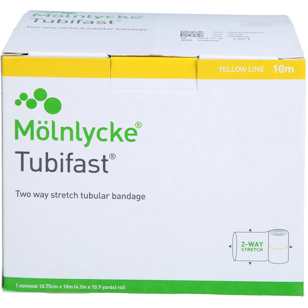 Tubifast 2-Way Stretch 10,75 cmx10 m gelb 1 St