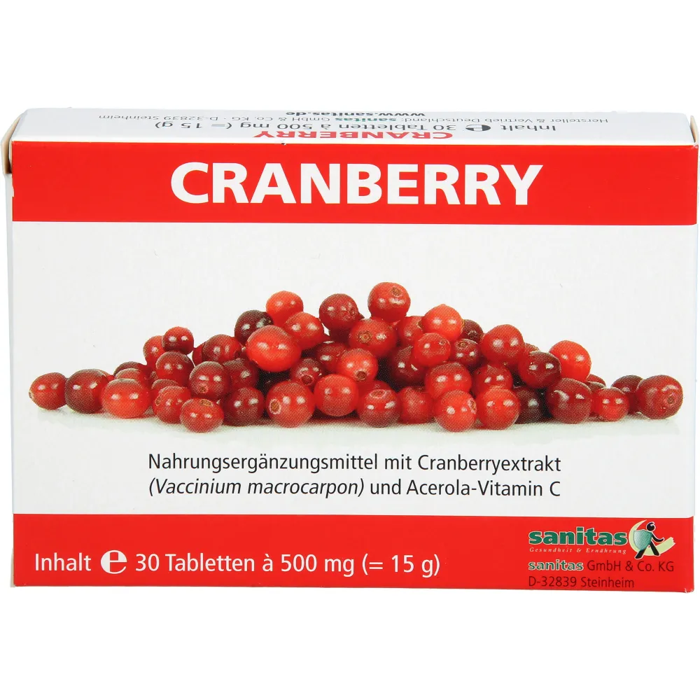 Cranberry Tabletten 30 St