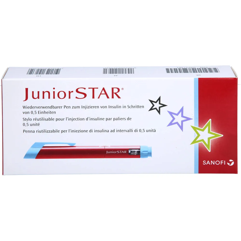 Juniorstar Injektionsgerät rot 1 St