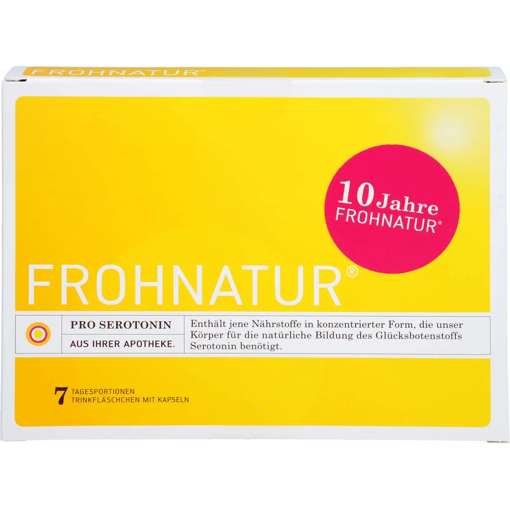 Frohnatur Pro Serotonin Trinkfläschchen m.Kapseln 7 St