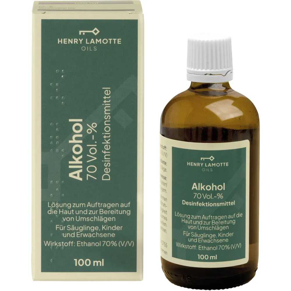 Alkohol 70% V/V Henry Lamotte 100 ml