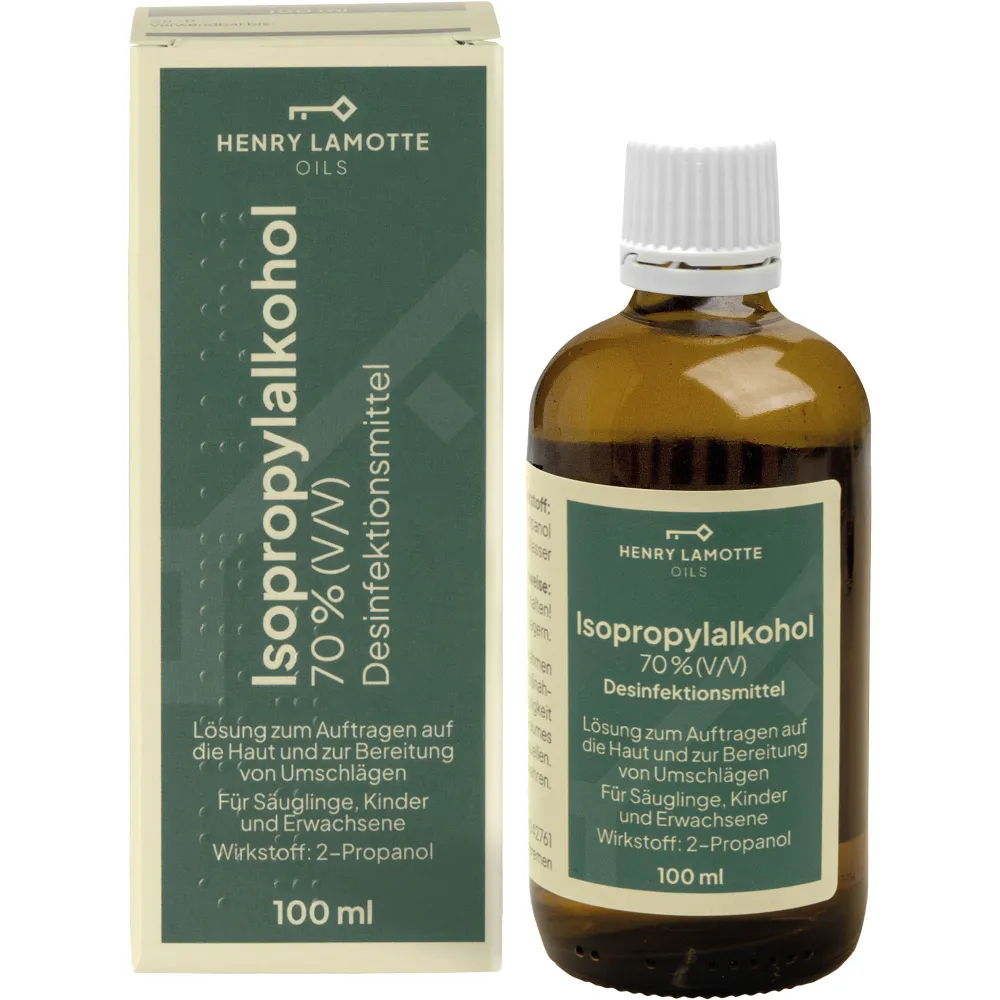 Isopropylalkohol 70% V/V Henry Lamotte 100 ml