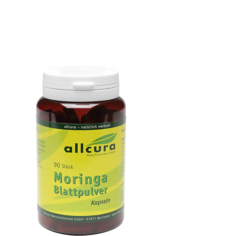 Moringa Blattpulver Kapseln 90 St