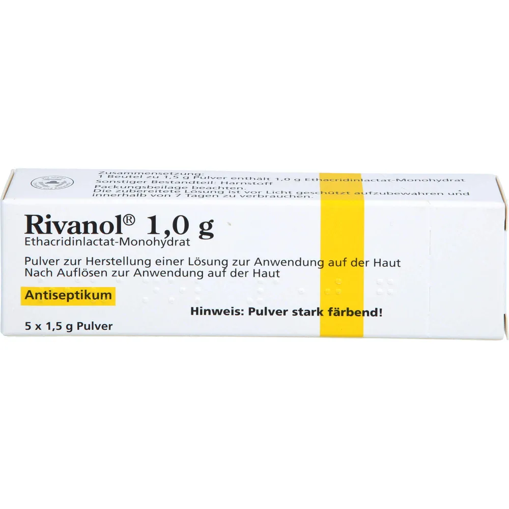 Rivanol 1,0 g Pulver 5 St
