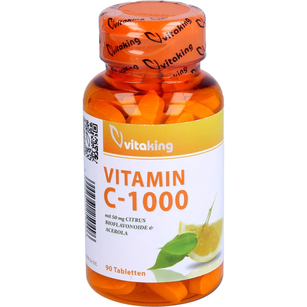Vitamin C 1000 mit Bioflavonoide Tabletten 90 St