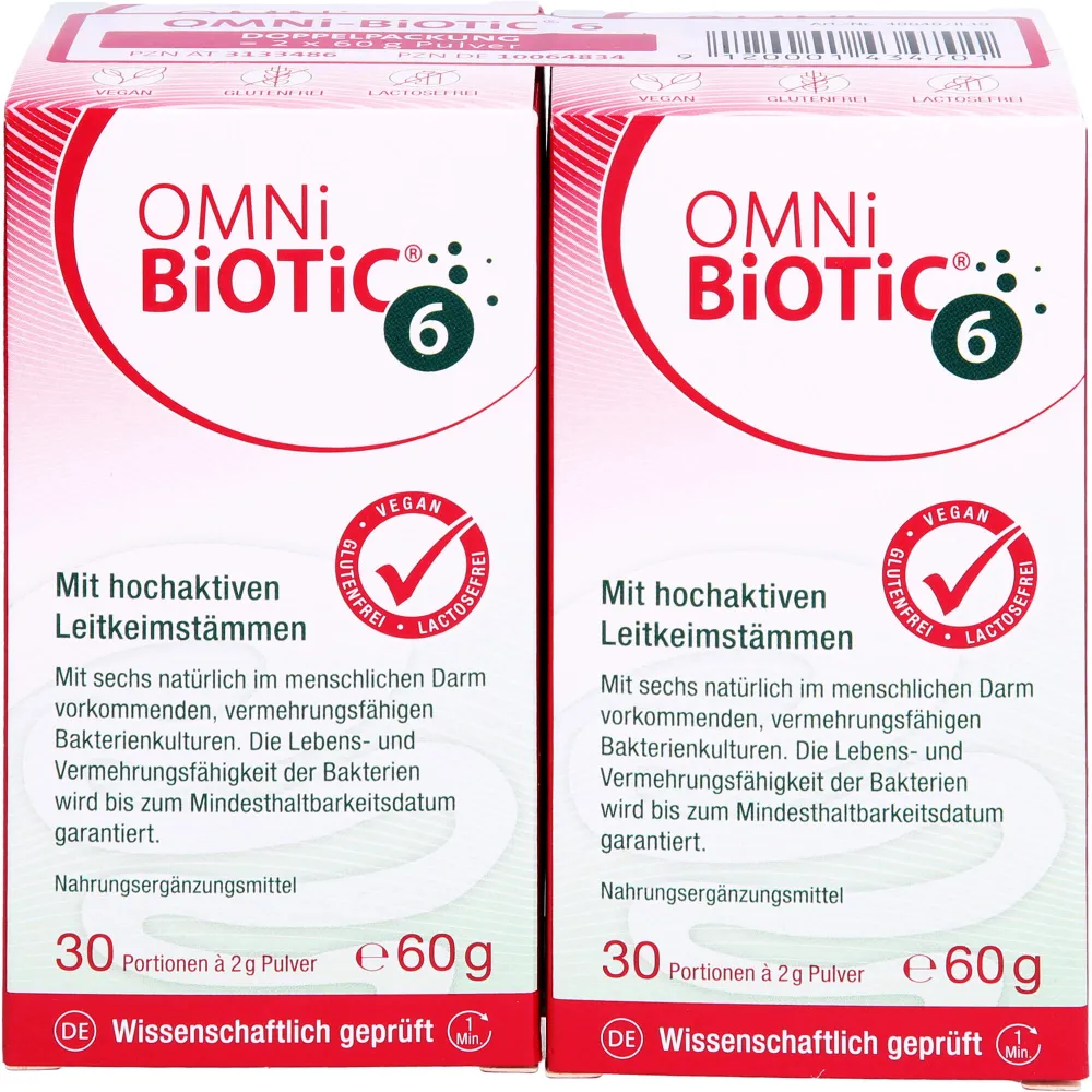 Omni BiOtiC 6 Pulver Doppelpackung 120 g