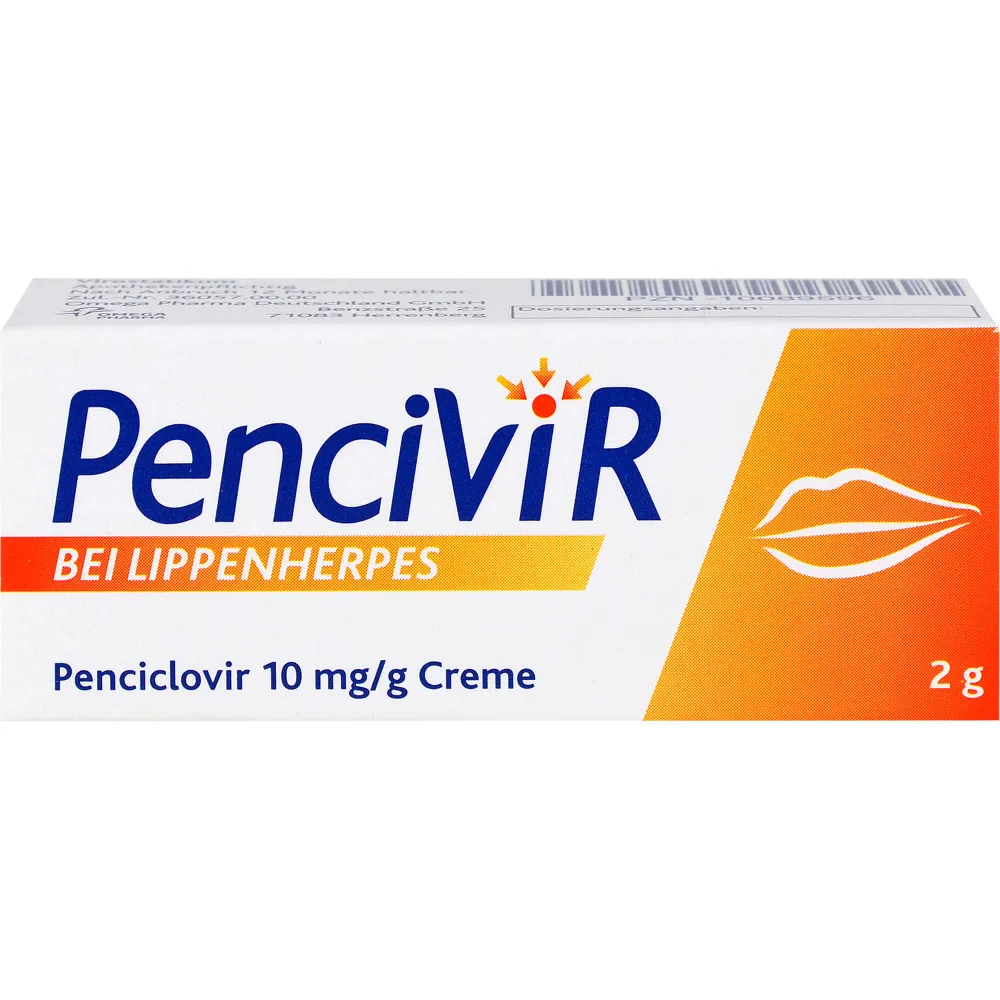 Pencivir bei Lippenherpes Creme 2 g
