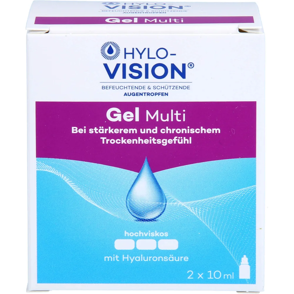 Hylo-Vision Gel multi Augentropfen 20 ml