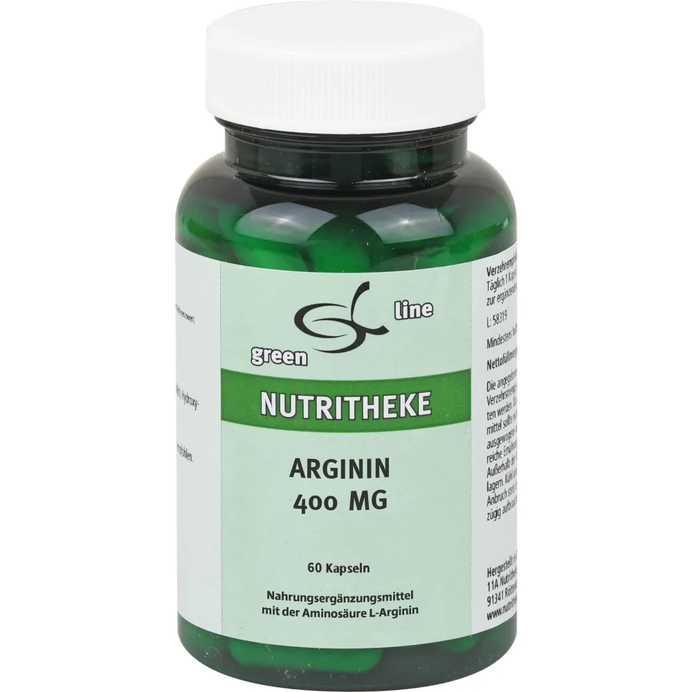 Arginin 400 mg Kapseln 60 St
