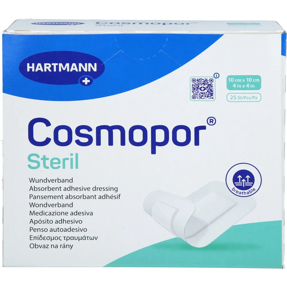 Cosmopor steril Wundverband 10x10 cm 25 St
