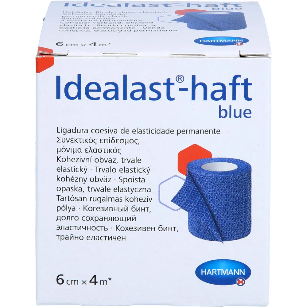 Idealast-haft color Binde 6 cmx4 m blau 1 St