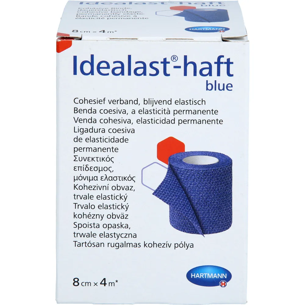 Idealast-haft color Binde 8 cmx4 m blau 1 St