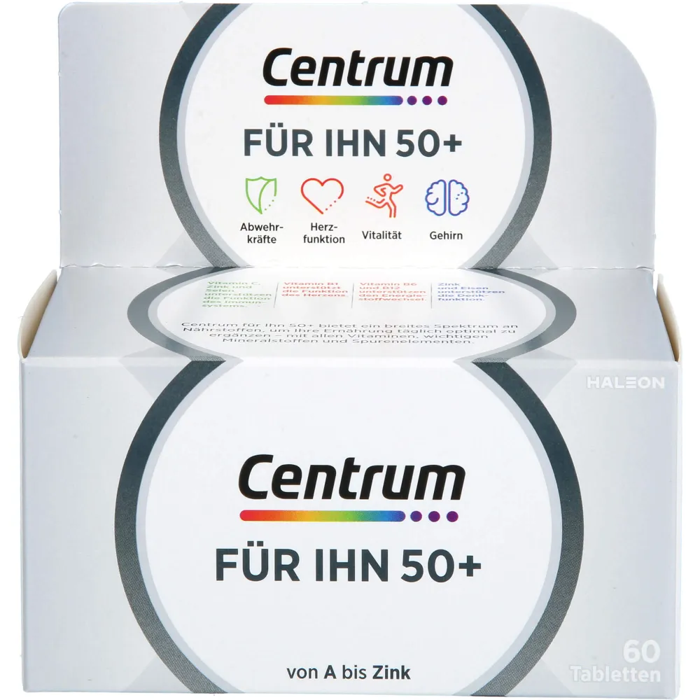 Centrum für Ihn 50+ Capletten 60 St