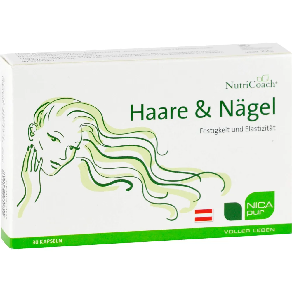 Nicapur Haare & Nägel Kapseln 30 St