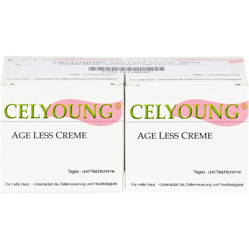 Celyoung age less Creme plus eine gratis 100 ml