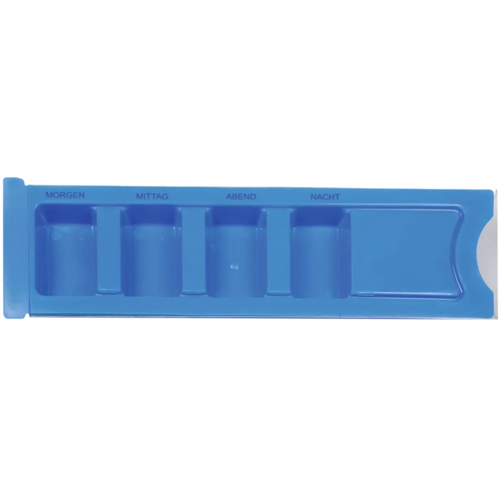 Medikamentendispenser 1 Tag blau 1 St